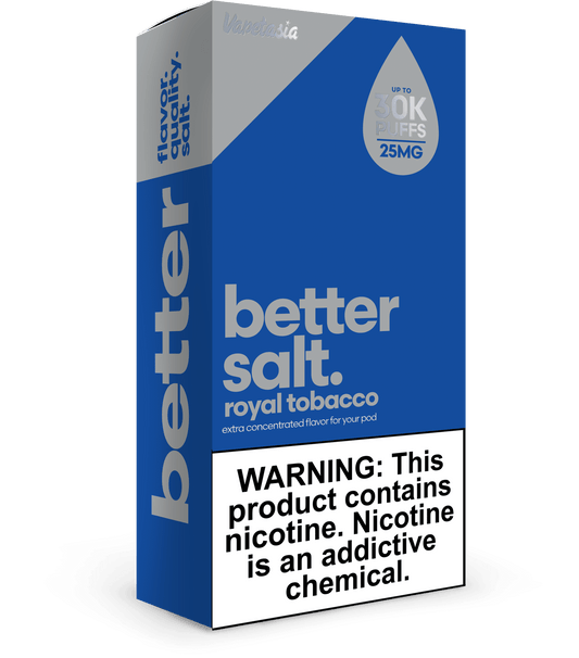 BETTER SALT (FORMERLY “POD PUNCH SALT”) – ROYAL TOBACCO