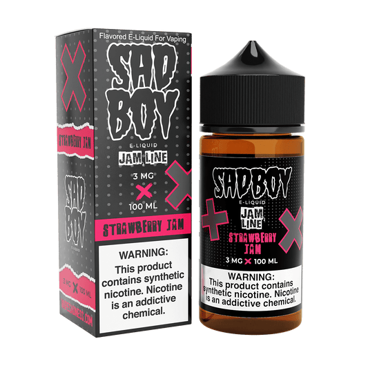 SADBOY 100ML – STRAWBERRY JAM COOKIE