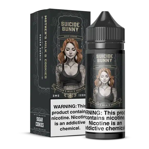 SUICIDE BUNNY 120ML – MOTHER’S MILK & COOKIES