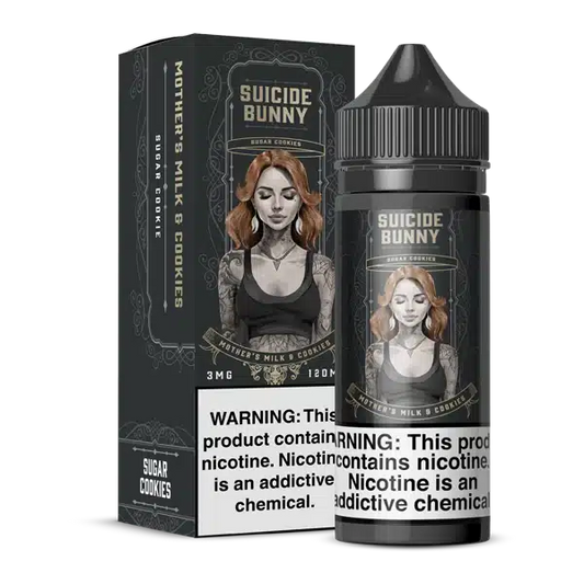 SUICIDE BUNNY 120ML – MOTHER’S MILK & COOKIES