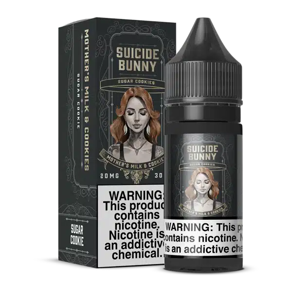 SUICIDE BUNNY 30ML SALT – MOTHER’S MILK & COOKIES