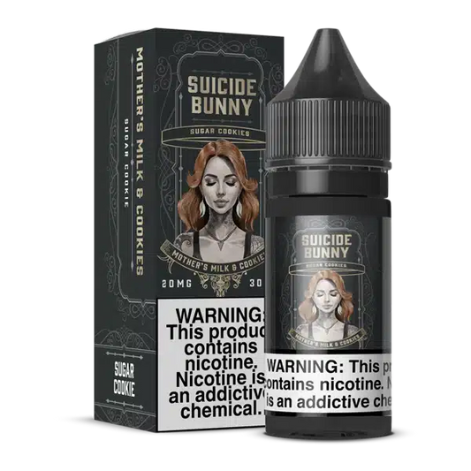 SUICIDE BUNNY 30ML SALT – MOTHER’S MILK & COOKIES