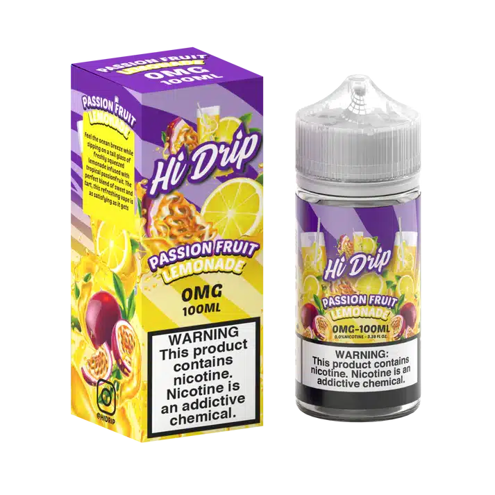 HI-DRIP 100ML – PASSION FRUIT LEMONADE