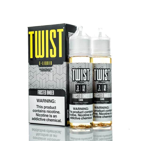TWIST E-LIQUID 120ML (2X 60ML) – FROSTED AMBER (FORMERLY “FROSTED SUGAR COOKIE”)