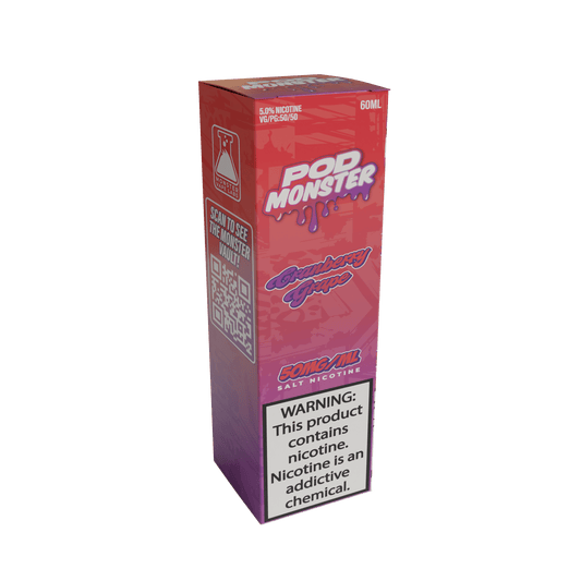 POD MONSTER SALT 60ML – CRANBERRY GRAPE