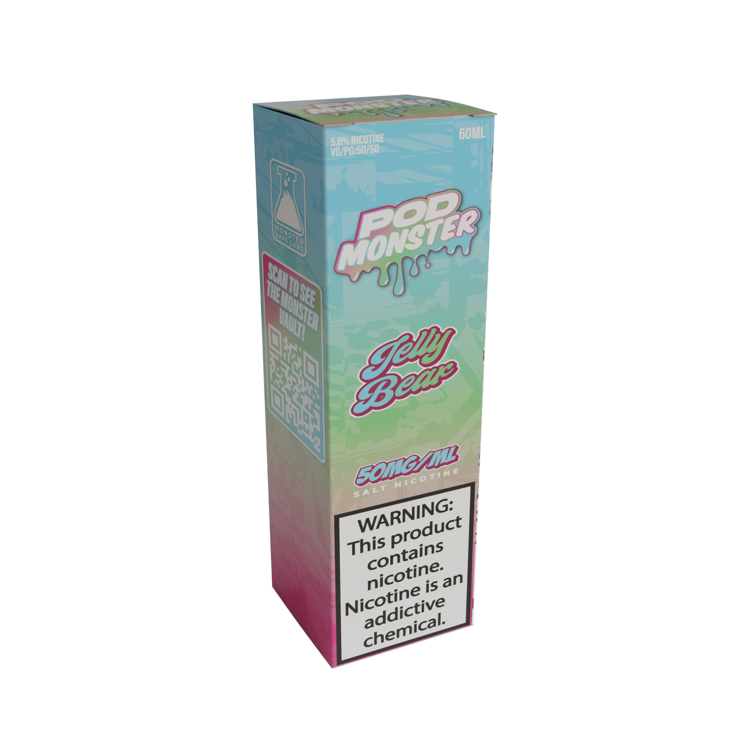 POD MONSTER SALT 60ML – JELLY BEAR