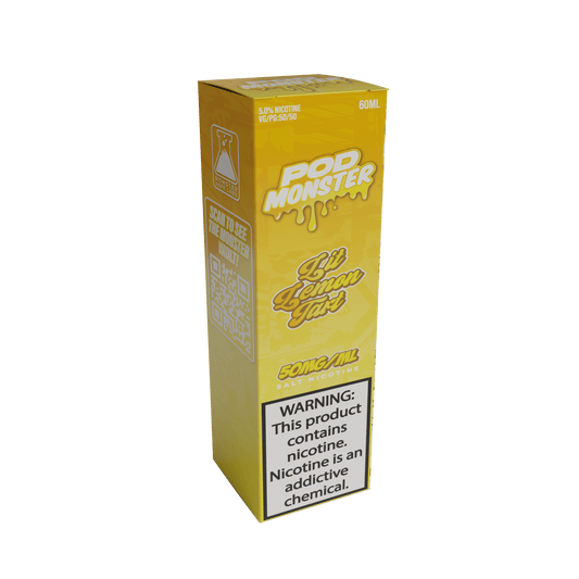 POD MONSTER SALT 60ML – LIT LEMON TART