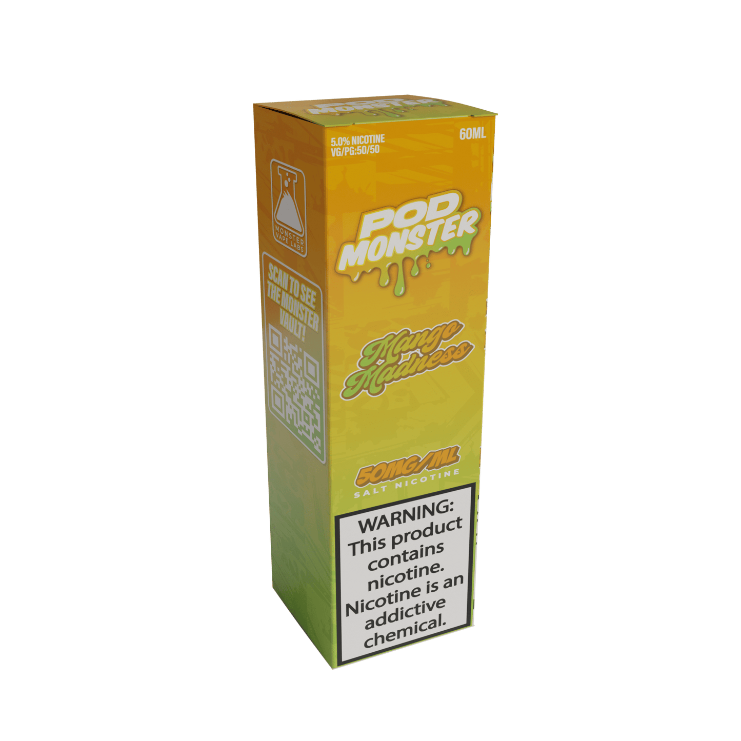 POD MONSTER SALT 60ML – MANGO MADNESS