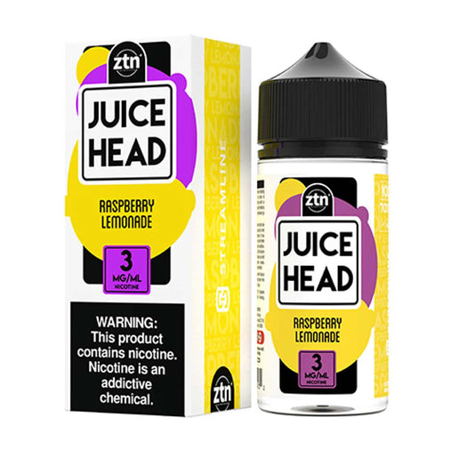 JUICE HEAD 100ML – RASPBERRY LEMONADE