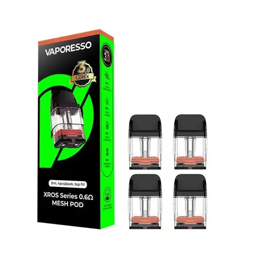 VAPORESSO XROS COREX 3.0 REPLACEMENT PODS (PACK OF 4)
