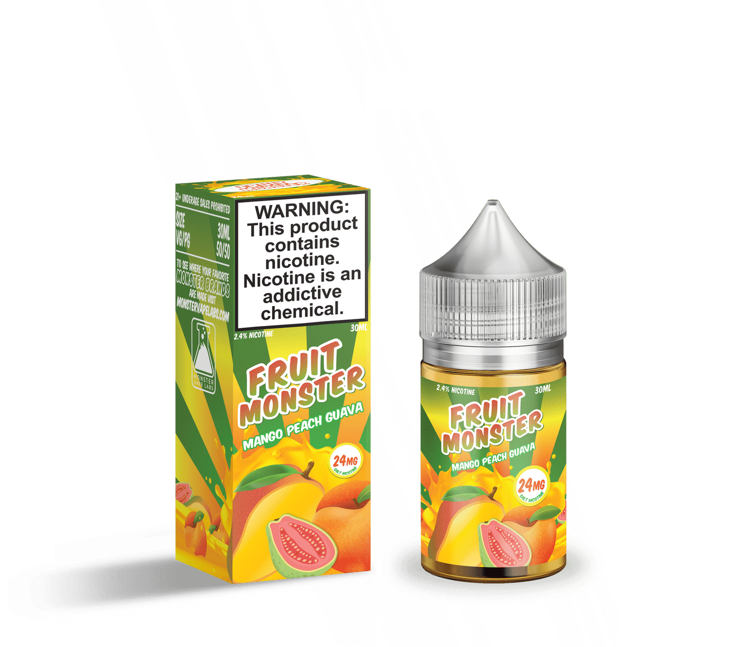 FRUIT MONSTER SALT MANGO PEACH GUAVA