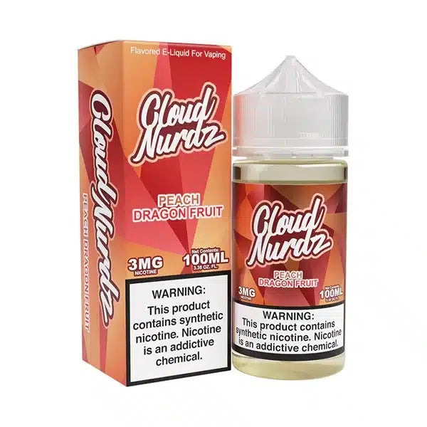 CLOUD NURDZ 100ML – PEACH DRAGON FRUIT