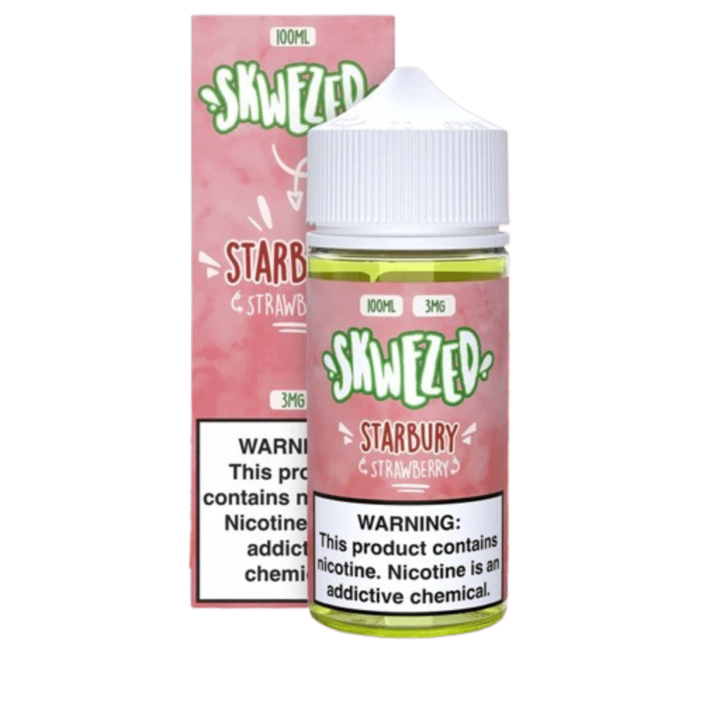 SKWEZED 100ML – STRAWBERRY (FORMERLY “STARBURY”)