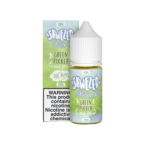 SKWEZED SALT – GREEN APPLE ICE (FORMERLY “FROZEN GREEN PUCKER”)