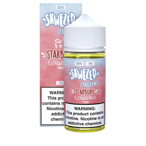 SKWEZED 100ML – STRAWBERRY ICE (FORMERLY “FROZEN STARBURY”)