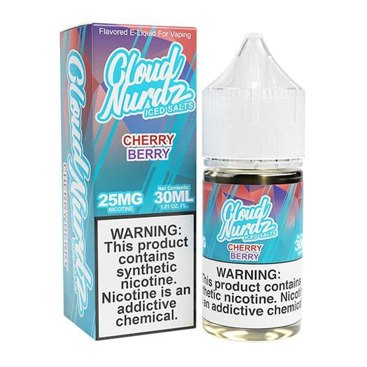 CLOUD NURDZ SALTS CHERRY BERRY ICED