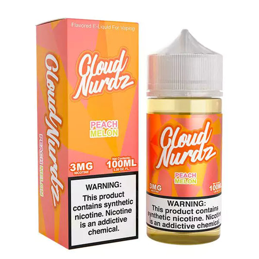 CLOUD NURDZ 100ML – PEACH MELON