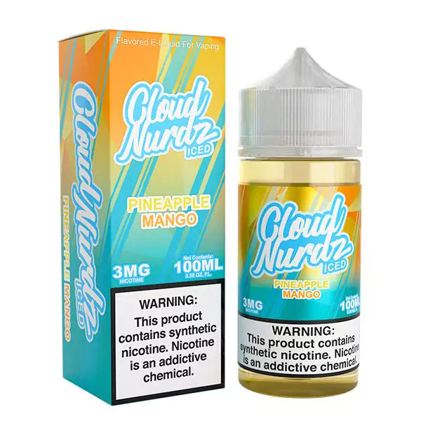 CLOUD NURDZ 100ML – PINEAPPLE MANGO ICED