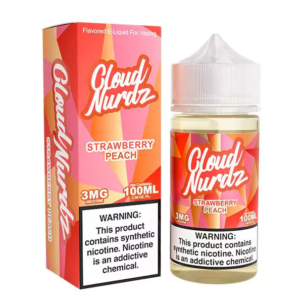 CLOUD NURDZ 100ML – STRAWBERRY PEACH