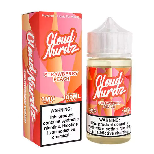 CLOUD NURDZ 100ML – STRAWBERRY PEACH