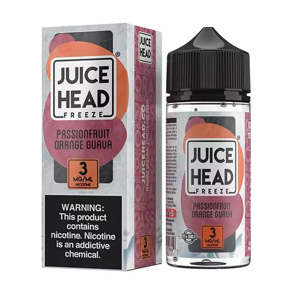 JUICE HEAD 100ML – PASSIONFRUIT ORANGE GUAVA FREEZE