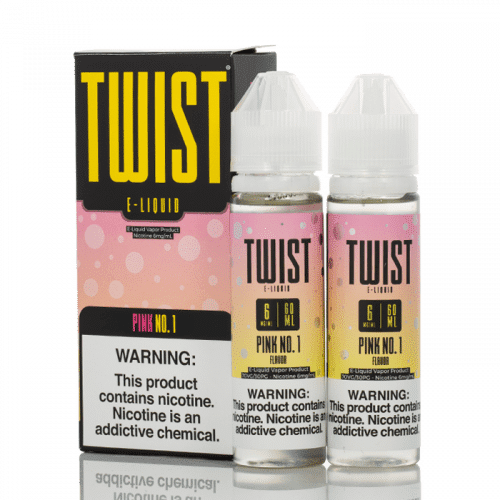 TWIST E-LIQUID 120ML (2X 60ML) – PINK NO.1 (FORMERLY “PINK PUNCH LEMONADE”)