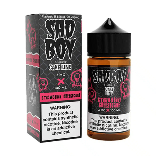 SADBOY 100ML – STRAWBERRY CHEESECAKE