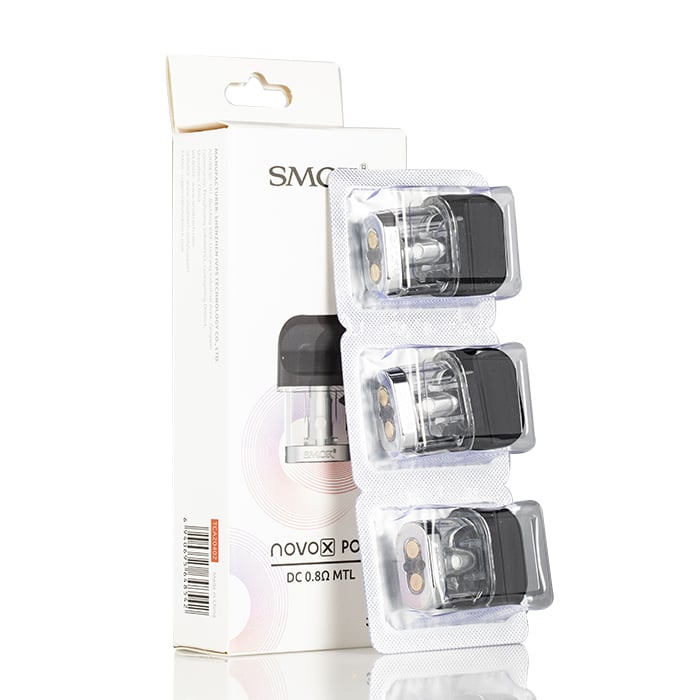 SMOK NOVO X REPLACEMENT PODS (PACK OF 3)