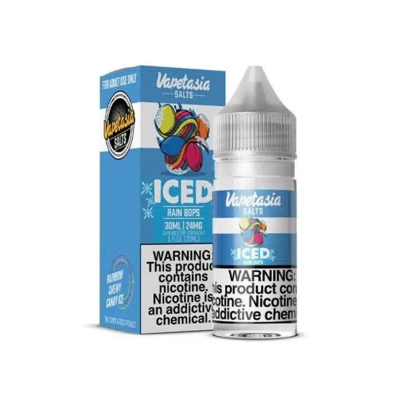 VAPETASIA SALT – RAIN BOPS ICED