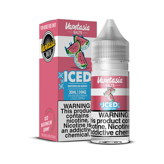VAPETASIA SALT – WATERMELON GUMMY ICED