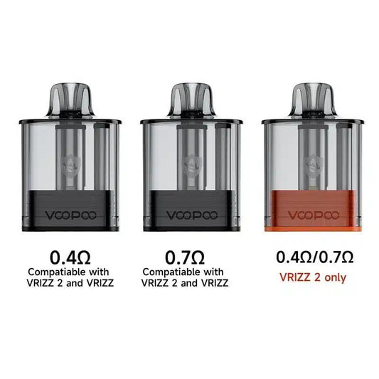 VOOPOO VRIZZ V2 15ML REPLACEMENT PODS (PACK OF 2)