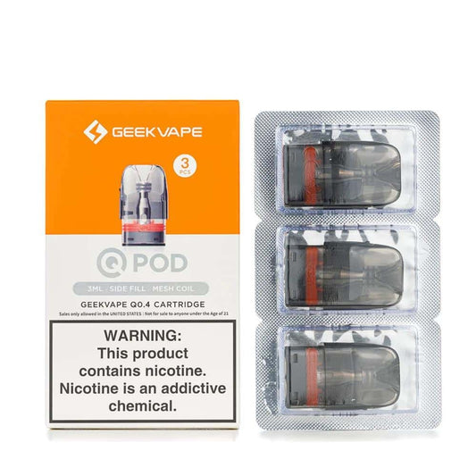 GEEKVAPE Q SERIES REPLACEMENT PODS (PACK OF 3)