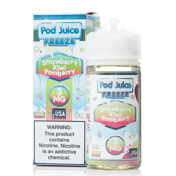 POD JUICE 100ML – STRAWBERRY KIWI POMBERRY FREEZE