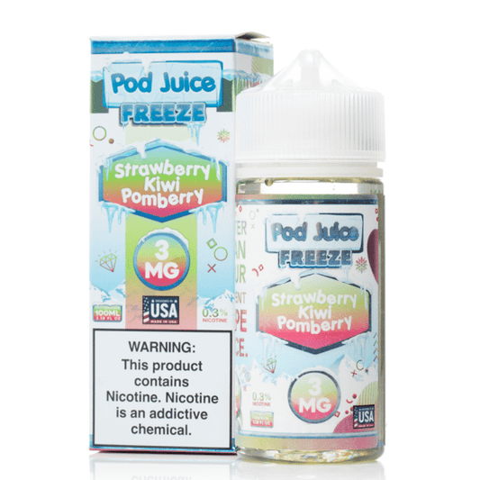 POD JUICE 100ML – STRAWBERRY KIWI POMBERRY FREEZE