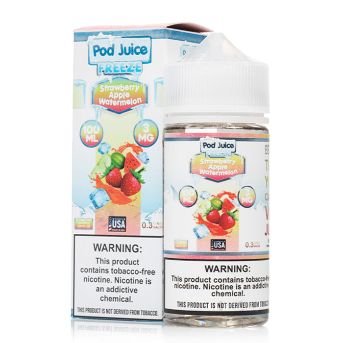 POD JUICE 100ML – STRAWBERRY APPLE WATERMELON FREEZE