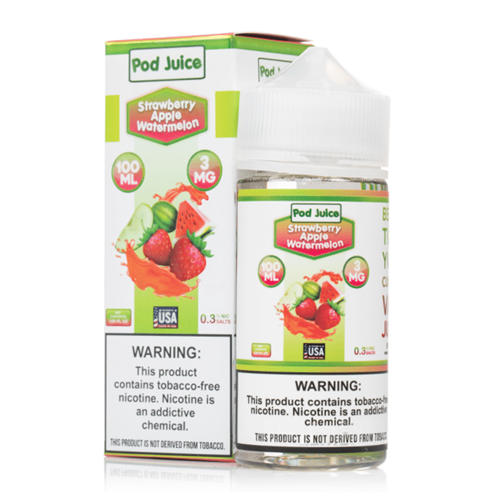 POD JUICE 100ML – STRAWBERRY APPLE WATERMELON