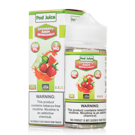 POD JUICE 100ML – STRAWBERRY APPLE WATERMELON