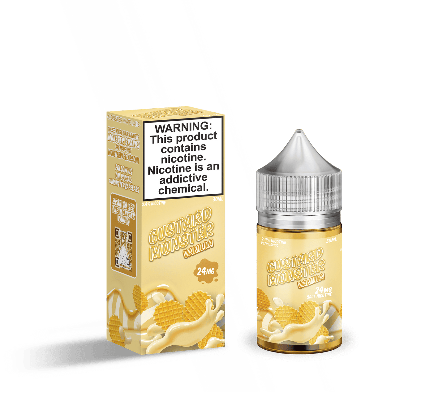 CUSTARD MONSTER SALT – VANILLA