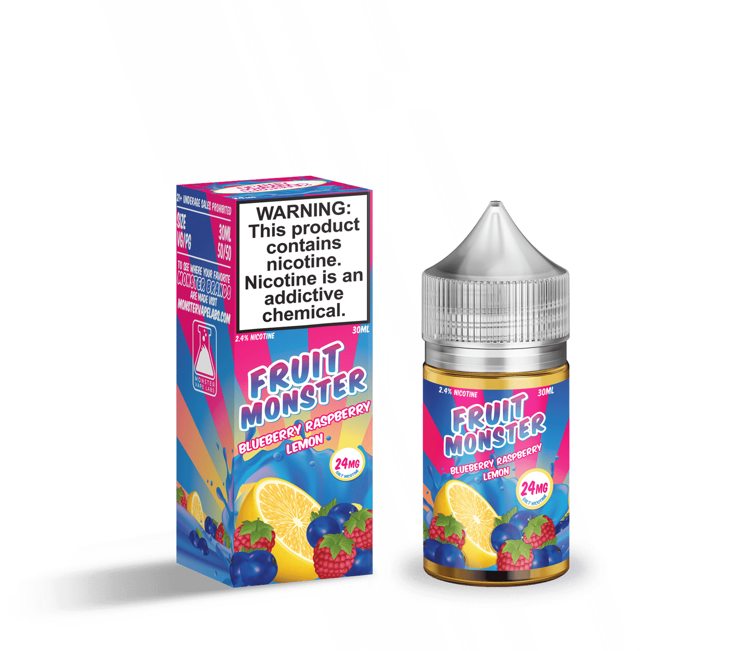 FRUIT MONSTER SALT BLUEBERRY RASPBERRY LEMON
